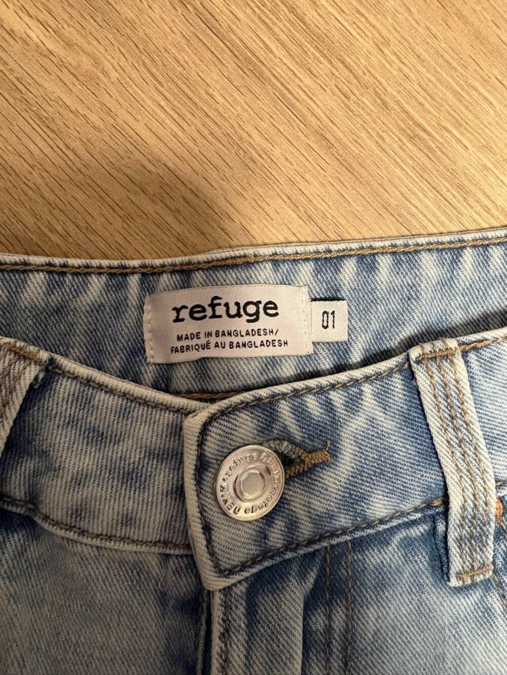 Bundle of 3 Refuge Jean Shorts | Jorts | Light, Medium & Black Wash - Picture 10 of 11